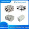Neodymium Iron Boron Double-Sided Strong Suction Magnets for Fridges, Round and Square Shapes.