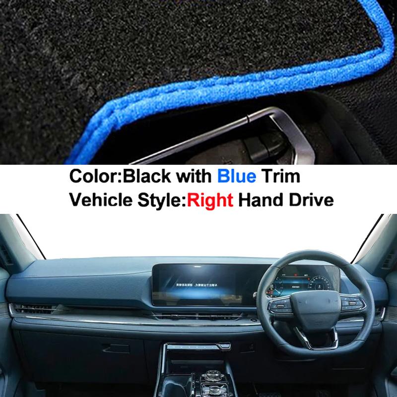 Car Dashboard Cover For Ford Territory / Equator Sport 2026-2026 CX Center Console Protector Carpet Dashmat Sun-shade Accessorie