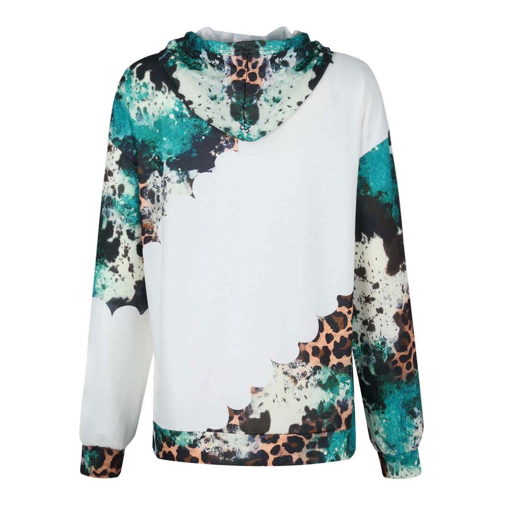 Women's Casual Fashion Temperament Round Neck Jumper Long Sleeve Western  Hoodie