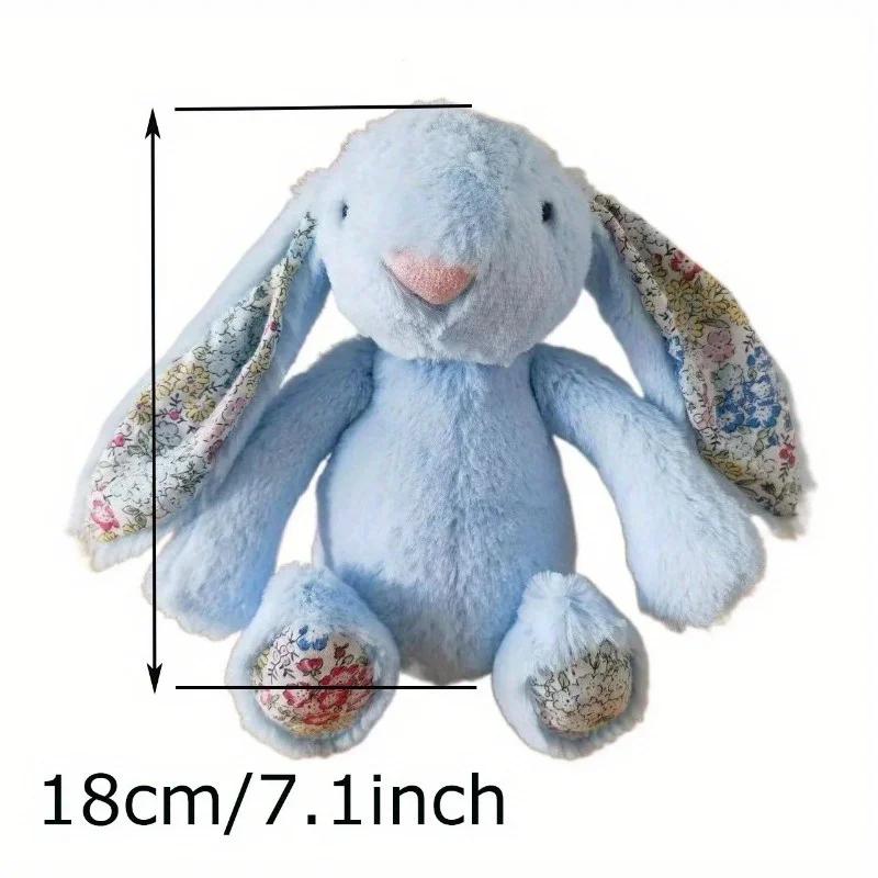 Cute Sitting Long Ear Rabbit Plush Doll, Creative Soft Stuffed Anima