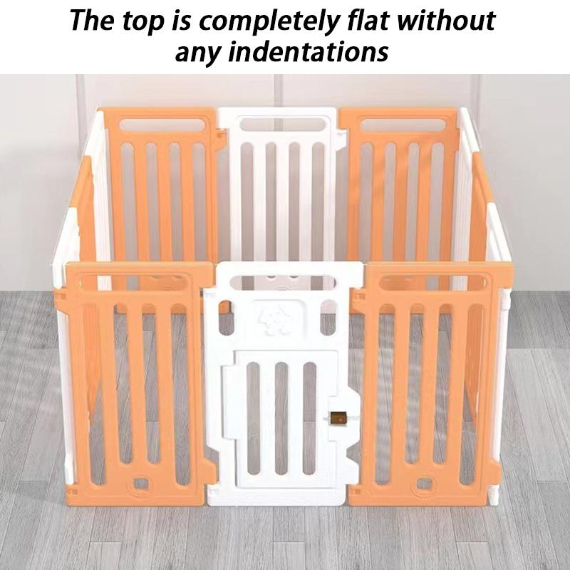 High 65CM Indoor Pet Fence Gate Small Medium Dog Enclosure Cage Free Combination Home Pet Playpen Portable Panels Pet Supplies