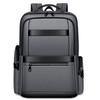 A Men's Backpack Made of Leather Fabric for Business Commuting, A Stylish Travel Bag and A Fashionable Computer Bag