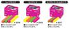 KOKUYO Sticky Tack 25 Fluorescent Notes, Memo, Pads, 4-color Mix, ME-2315