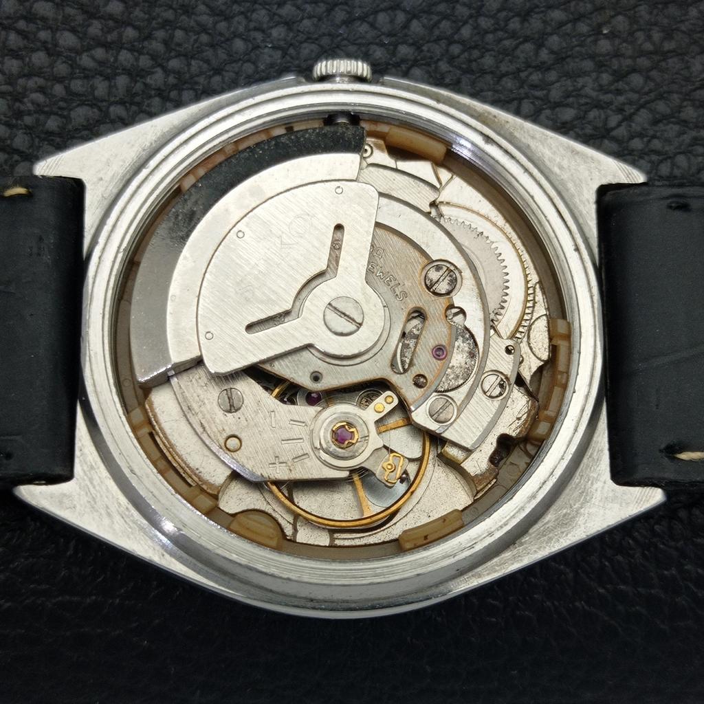 AUTOMATIC 6309A VINTAGE SEIKO 5 JAPAN MENS GREEN COLOR DIAL WATCH a701901-5 R207-a701901