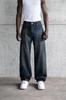 Oversize Baggy Men's Jeans Trousers - Dark Blue