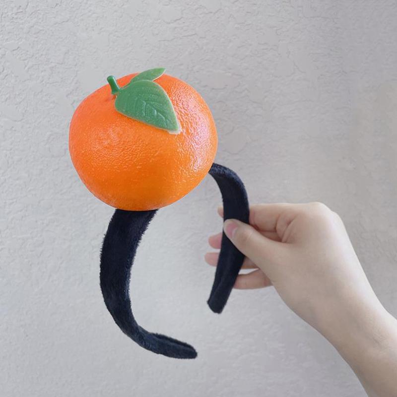 Grappige Gesimuleerde Fruit Groente Haarband Brood Wortel Banaan Haarband Peper Hoofdband Verjaardag Cosplay Halloween Hoofddeksel