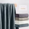 tkone Bath Towels of Smoky Soft to the Perfect for Professional and (Set 4, Blue) - Fluffy, Large, Absorbent, Quick-Drying, Hotel-Grade, Touch,