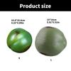 Simulation Coconuts Decoration Stable and Deform Resistant Artificial Coconuts for Festival Parties and Event Decors