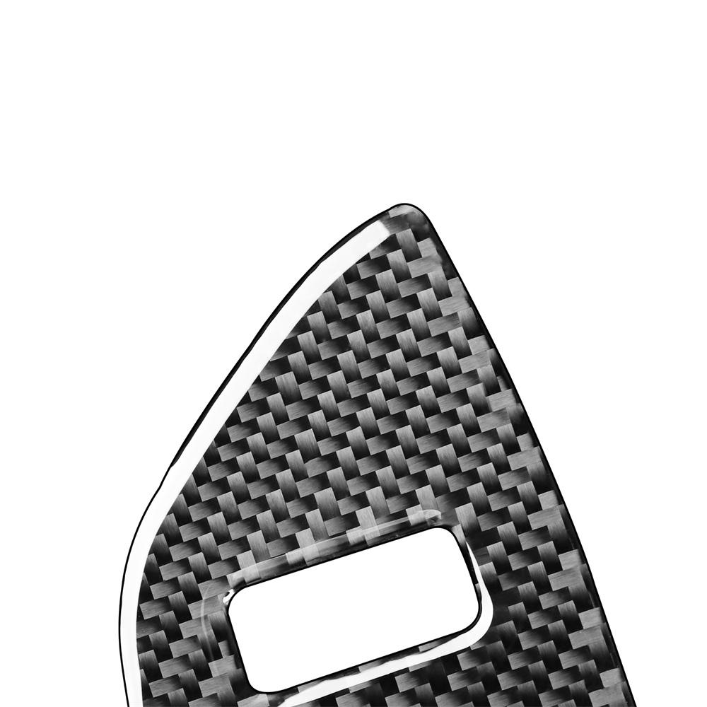 4pcs Carbon Fiber Window Switch Interior Trim For Toyota Tundra 2014-18  Right-hand-driver Only
