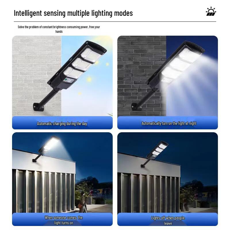 OEING Outdoor Motion Sensor Solar Street Light