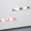 Zinc Alloy For IS250 IS200 CT200h RX330 RX350 NS200 ES300 NX300h Letter Logo Car Trunk 3D ABS Emblem Rear Body Badge Sticker