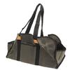 Log Carrier Waxed Canvas Dark Green Waterproof Large Capacity Reinforced Handles Foldable Anti Slip Firewood Bag for