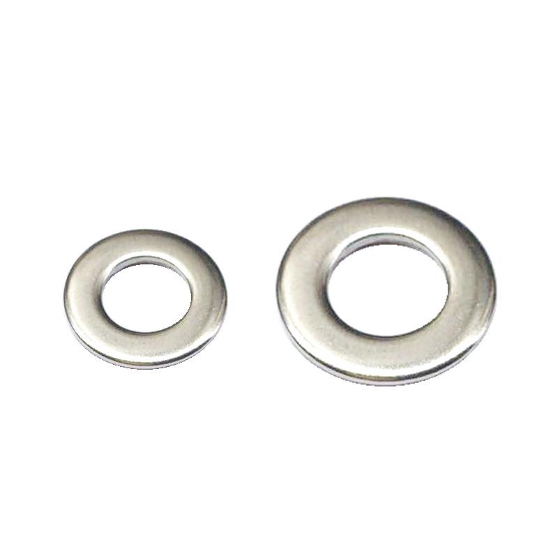 304 Stainless Steel Flat Gasket Washer, Metal Spacer for M2-M20.