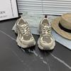 Summer and Autumn New Thick-soled Fashion Dad Shoes Women's Mesh Lightweight Casual Sports Shoes Women's Tide