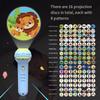 Early Education Children Projector Flashlight 128 Patterns Baby Projector Torch  Bedtime Story