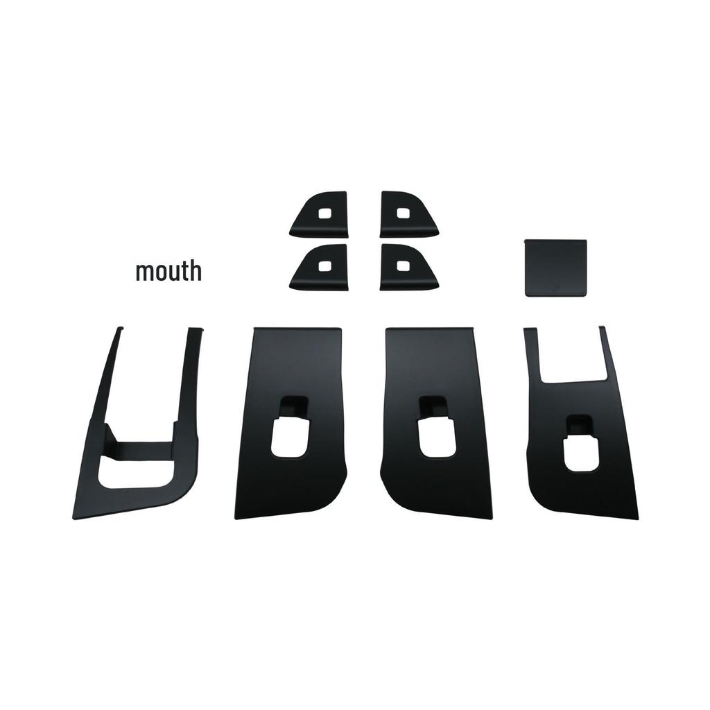 Compatible with 2025 Model Y Glass Lift Switch Panel Trim.
