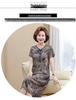 2026 Summer Stylish Loose-Fit Mid-Length Short-Sleeve Dress with Pockets for Middle-Aged and Elderly Women