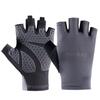 Lightweight Anti-Slip Fingerless Gloves, Quick Dry Gloves for Cycling, Gym & Outdoor Sports
