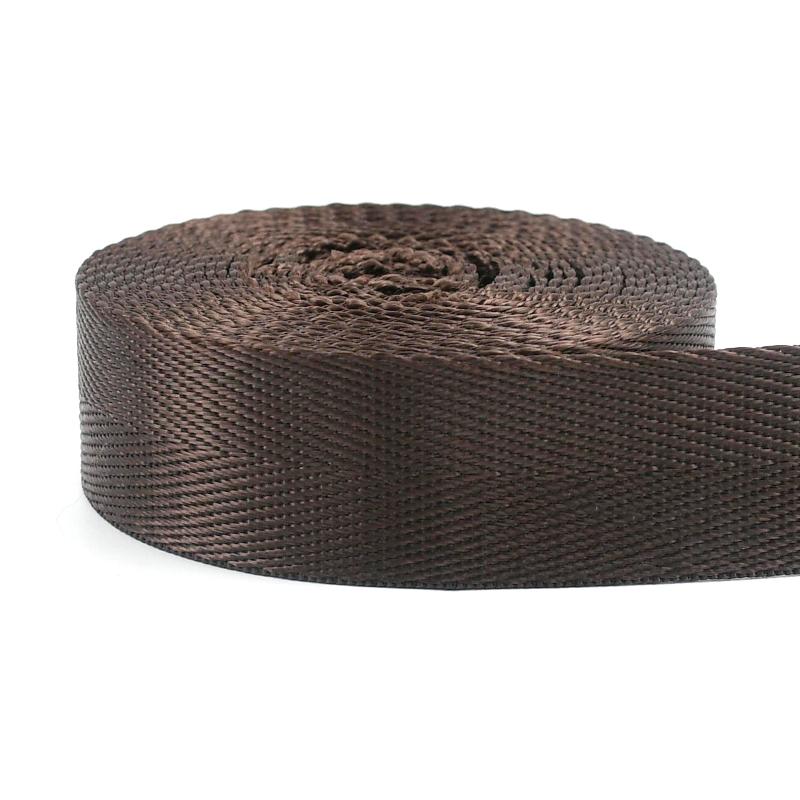 Nastro in Nylon 5M 20/25/32/38/50mm Nastro di Tela Cinghie per Borse Nastro Nastri Decorativi Rotolo Cintura Sling per Cucito Accessori Bais