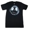 Nightmare Before Christmas Jack Moon Face Men's Black T-shirt NWT