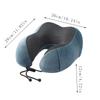 U Travel Memory Cotton Pillow Neck Motor Cars And Aeroplanes Nap Magnetic Fabric Ushaped