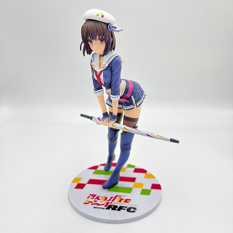 Racing Sexy Anime Figure Saekano How To Raise A Boring Girlfriend Fine Action Figure Megumi Kato Figurine Toys
