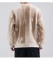 Men's Retro Tie-Dye Crew Neck Sweater - Autumn/Winter Cool Streetwear Trendy Loose Knitwear