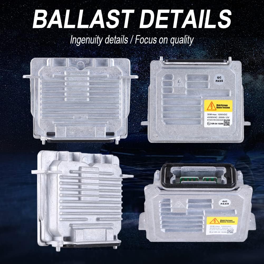 

2PCS 89089352 HID Headlight Ballast D3S Bulb fit for GMC Acadia 2013-2015,for Buick Enclave 2013-2017,for Jeep Grand Cherokee 2014-2020 Xenon