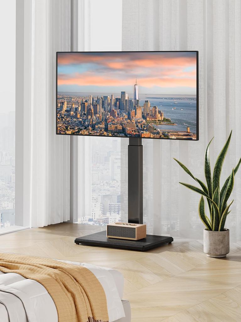 PERLEGEAR TV Wall High TV Tv Load Height Left and Right Degree Up and Down Degree Woodgrain Black Stand, Mounted, Type, 32~70 Inches, Stand, Stand,