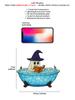 Acrylic Halloween Ghost Window Hanging Blue Bathtub & Witch Hat Design Cute Ghost in Reading Book Pendant Spooky Wall Decor Gift