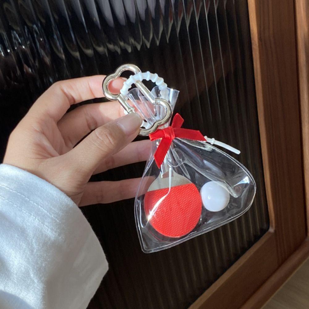 Pistachio Bread Pendant Cartoon Backpack Pendant Exquisite Tennis Keychain  Bag Pendant