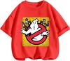 Summer Leisure Short Sleeve T Shirt Ghostbusters Classic Design Casual Daily Wear Children Outdoor Street Apparel
