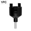 New Black Electric Fence Insulator High Strength Durable Fence Ring Post Insulator Insulator Tool Animal Husbandry Electronic