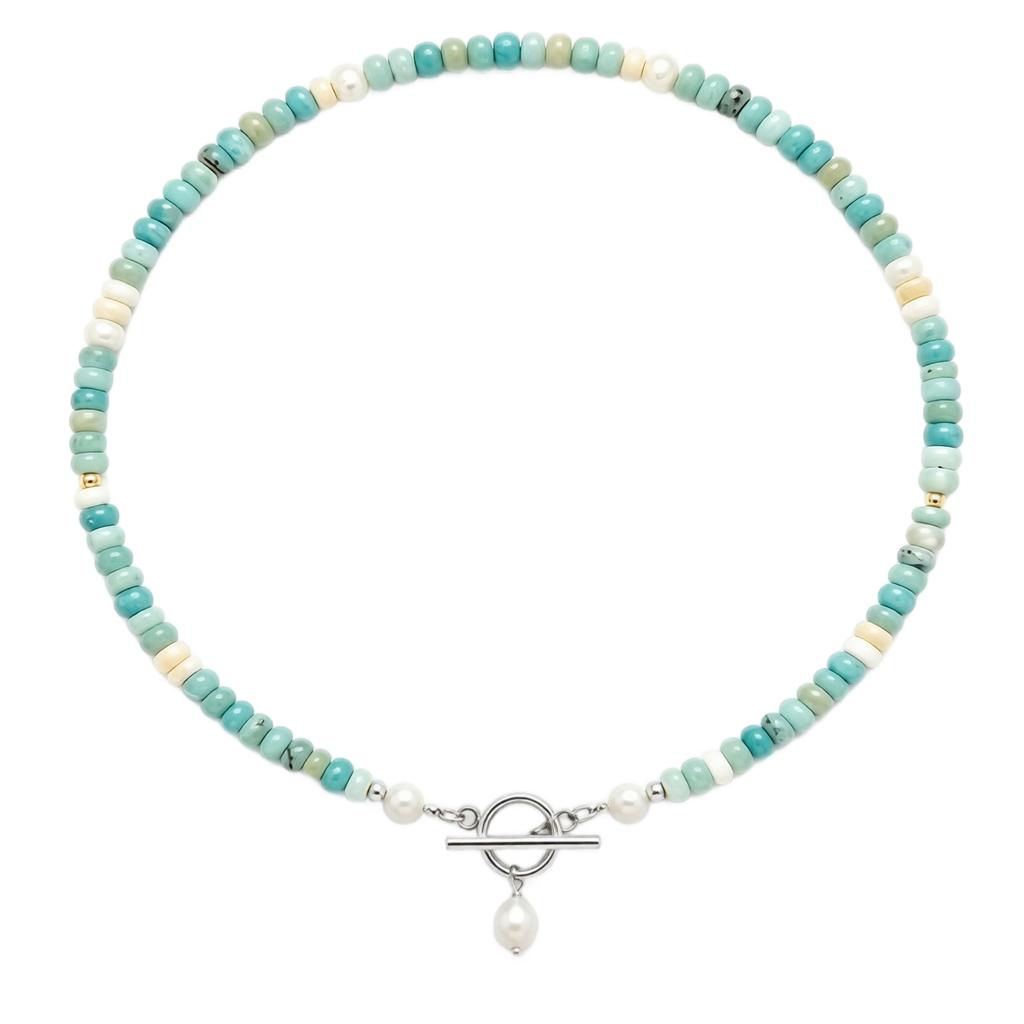 Beaded Necklace for Women Trendy Statement Jewelry Gift