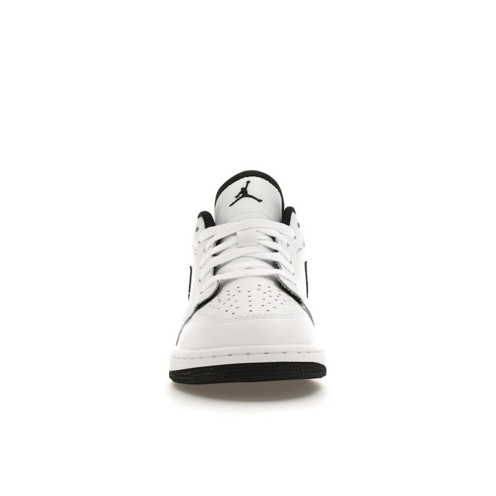 Air Jordan 1 Low GS Bílé Černé Dětské Tenisky 553560-132