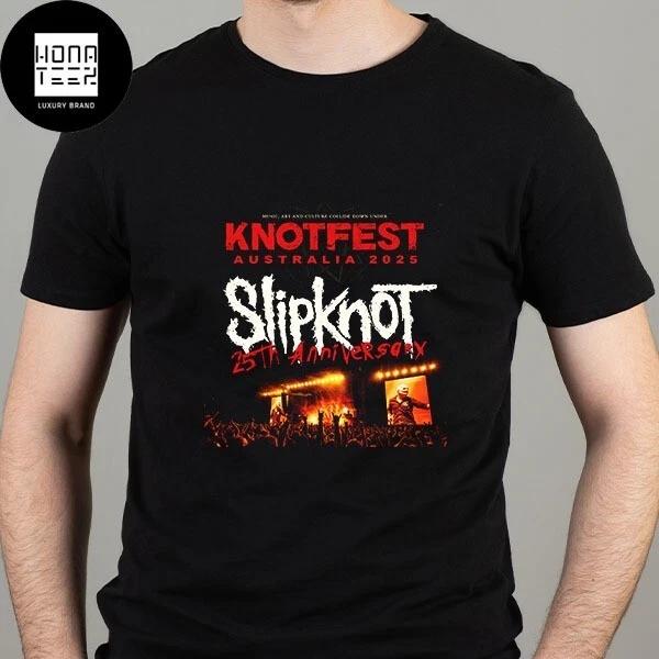 Knotfest Australia 2025 Slipknot 25th Anniversary Fan Gifts Classic T-Shirt 3XL