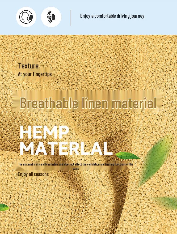 Chery Fengyun T6 Breathable Linen Car Seat Cushion Cover