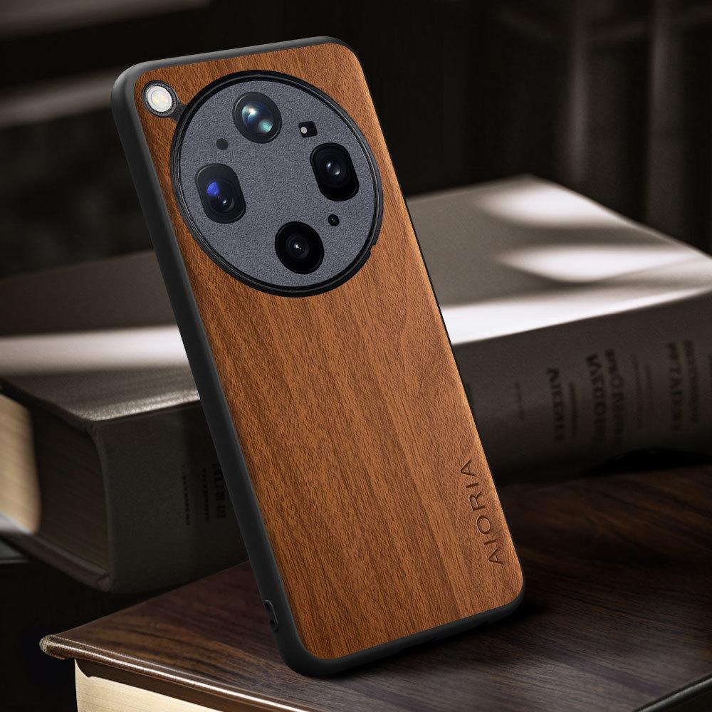Case for Oppo Find X9 X8 Pro Ultra   funda bamboo wood pattern Four-corner Explosion-proof back cover for  Find X9 Ultra   case