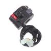 7/8" 22Mm Left Handlebar Control Switch Button Motorcycle Headlight Fog Light Horn Warning Light Turn Signal Button