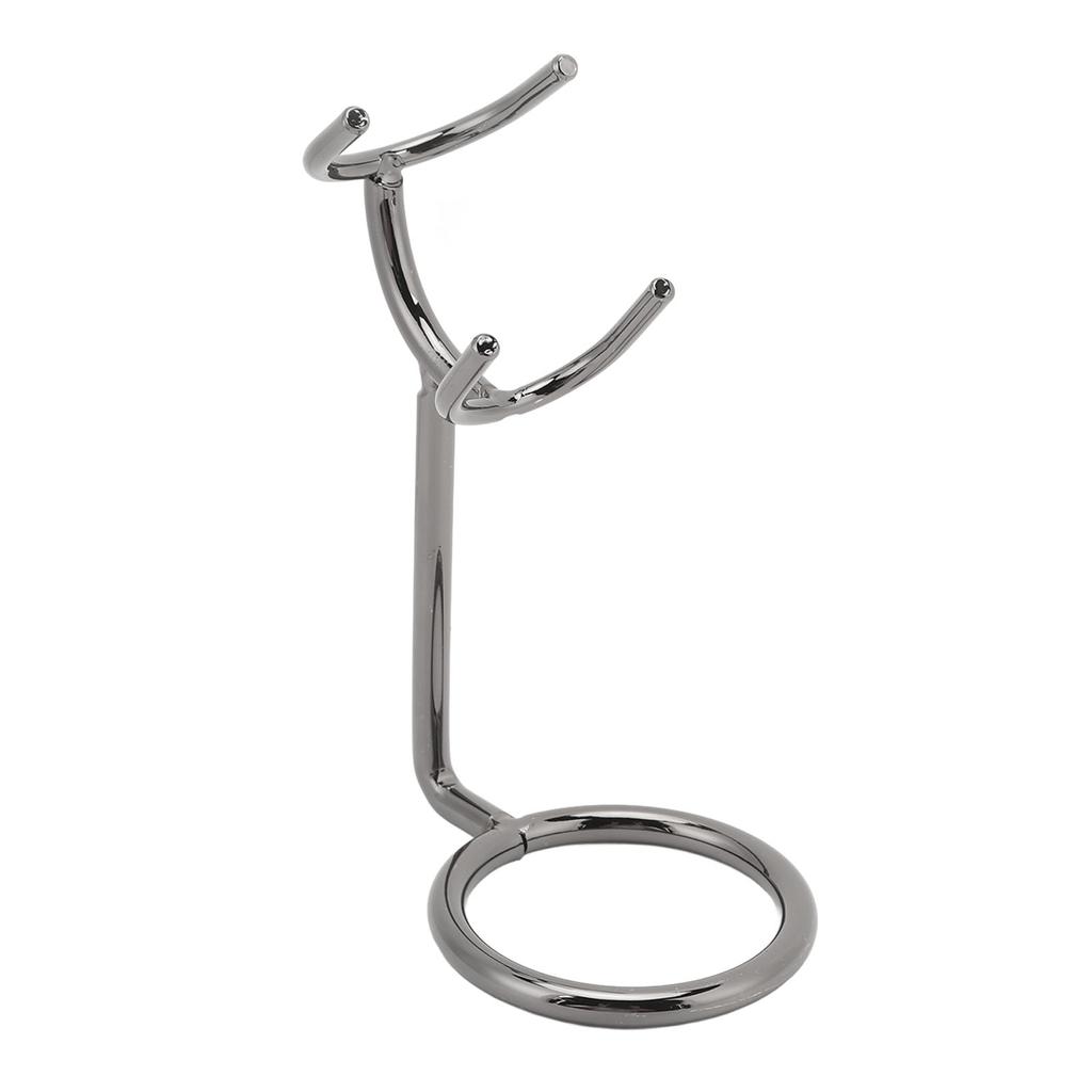Shaving Brush Stand Stainless Steel Rust Resistant Beard Trimmer Metal Rack For Most Brush and