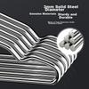 LYNN Stainless Steel Solid Hangers, Extra Large And Thick, for Home Use, Clothes Drying Rack, Metal Coat Hanger