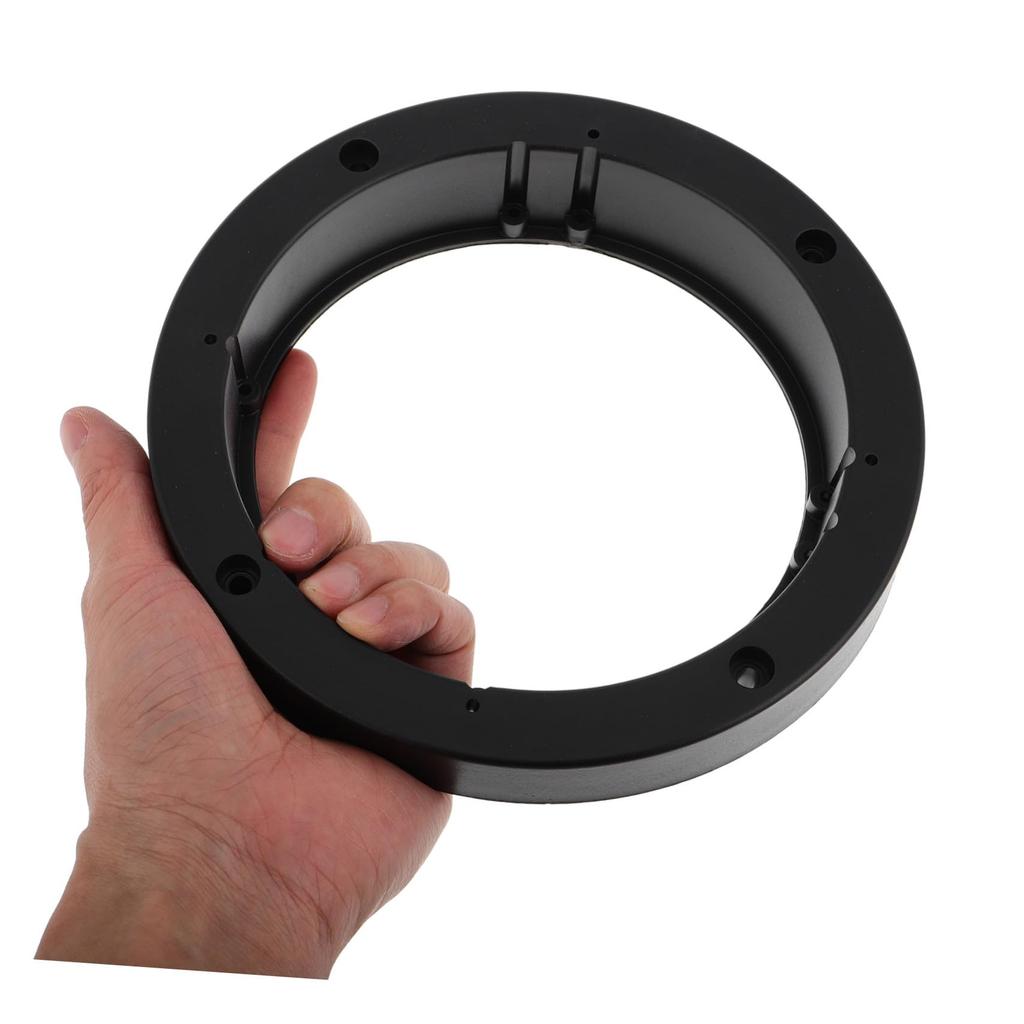 AKOOSY Car Speaker Thick Vibration Sound Quality Car Audio Speaker Easy Universal Design 2-Pack Spacers, Plastic, Reduction, Improvement, Bracket,