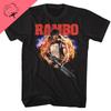 John Rambo Printed Tshirt Top Unisex Loose Comfort Tees 2025 Summer New Style Casual Clothing Oversized T Shirts 100 Cotton