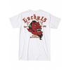 [Rockabilly-Stil] Herren "Rebel Grease" Grafik-T-Shirt - Schwarz, 100% Baumwolle Rundhals Kurzarm-T-Shirt mit Kühlem Rockabilly-Design, Perfekt für