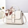 Pu Small Bucket Bag With Colorblock Design And Zipper Closure For Daily Use