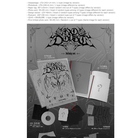 ALL(H)OURS- 5th Mini Album - ?NO DOUBT (INFINITY ver.)