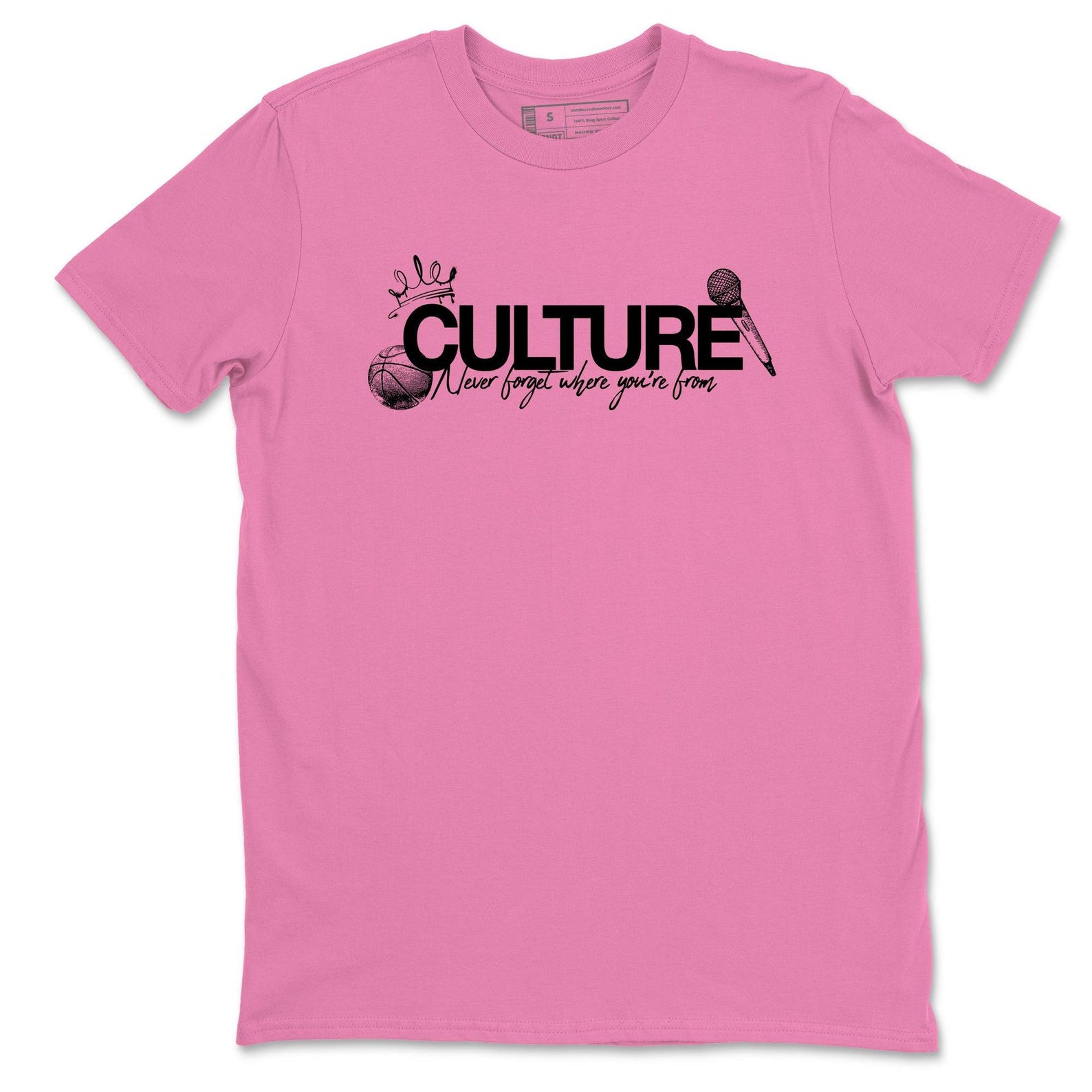 Culture graphic Tee. Perfect as a Valentine’s Day gift. 4s Pink Thunder 4XL