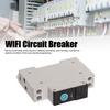 Din Rail Circuit Breaker Smart WIFI Switch Mobile Phone Remote Control 3 Timing Modes for Household Appliances 63A