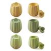 Striped Jar Candle Holder Resin Molds Tray Silicone Molds Resin Epoxy Ornaments Casting Mold for DIY Candlestick Jewelry