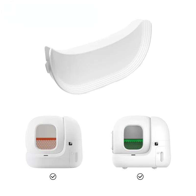 Original PETKIT PuraMax Zaun Erhöhter Eingang Für PuraMax Selbstreinigende Katzentoilette Auslaufsicher Urin- und Katzenstreu-Schutz